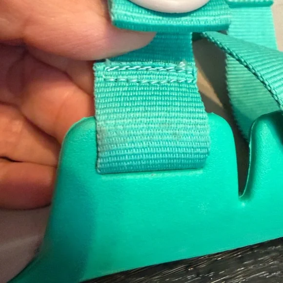 Chaco Turquoise Sandals for Women - Picture 9 of 11